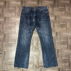 American Eagle Outfitters Original Boot Dark Wash Size 34x34